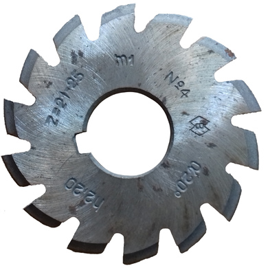 Фреза дисковая модульная М=5,5-9,5 (3)